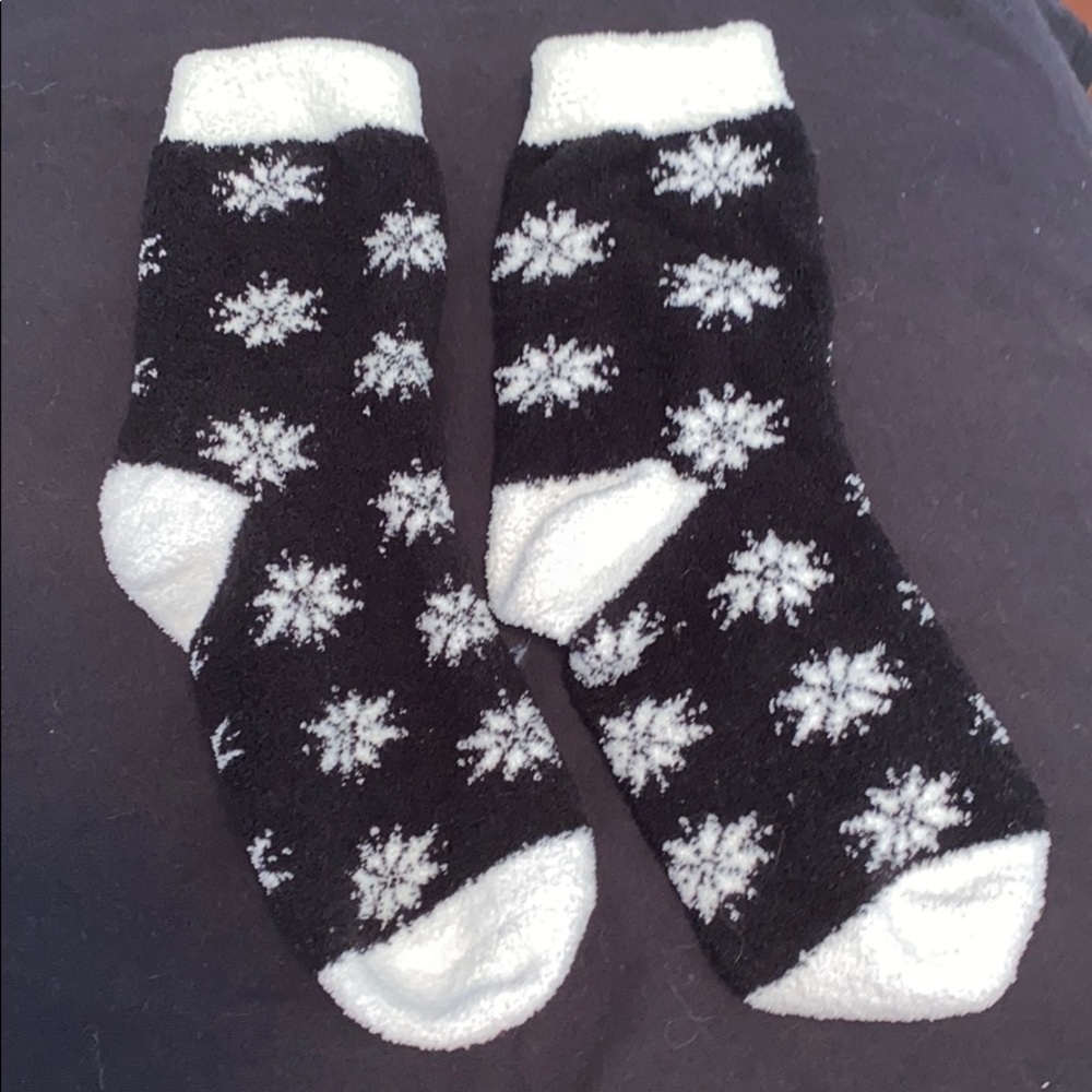 snowflake socks